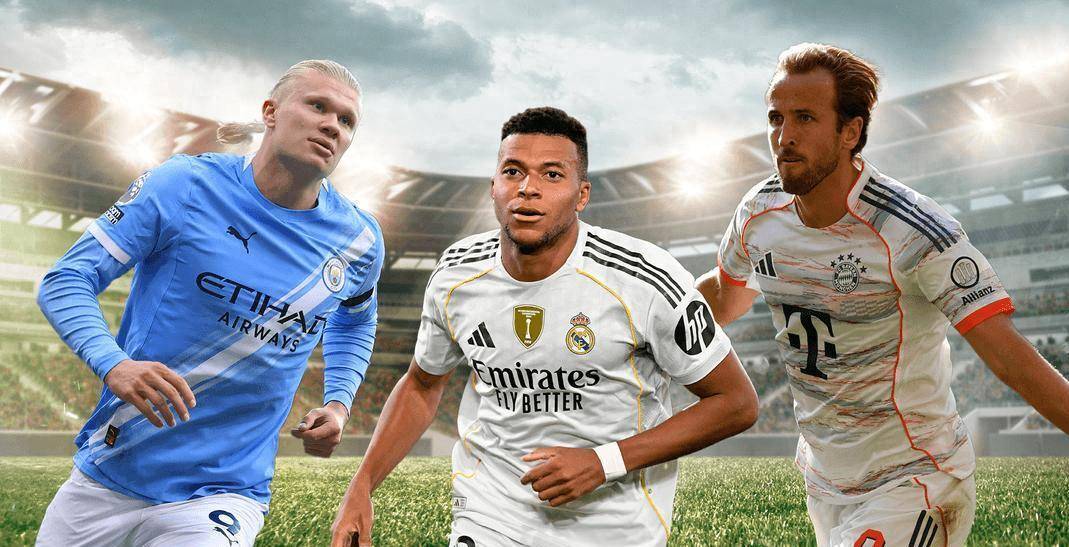 การแข่งขันชิงรองเท้าทองคำเข้มข้นขึ้น! เคนและฮาแลนด์ทำคะแนนเท่ากันที่ 38 คะแนน, เอ็มบัปเป้ตามหลังอยู่สองประตูในการไล่ล่าอย่างดุเดือด_เออร์ลิง ฮาแลนด์_แฮร์รี เคน_ลีก