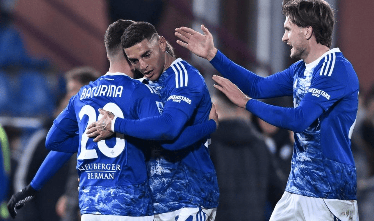 อัปเดตอันดับล่าสุดของเซเรียอา: โคโมคว้าประตูตีเสมอในช่วงทดเวลา, โรม่าขยับขึ้นอันดับสาม, อตาลันต้าคว้าชัยชนะติดต่อกันเป็นนัดที่สาม_ประตู_การแข่งขัน_อินเตอร์ มิลาน