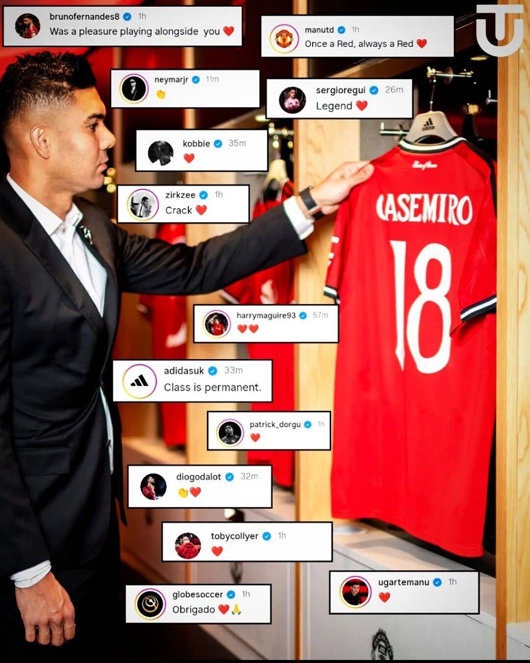 แมนเชสเตอร์ ยูไนเต็ด ประกาศอย่างเป็นทางการถึงการจากไปของคาเซมิโร่ในช่วงซัมเมอร์นี้! การประกาศล่วงหน้าเปิดเผยเหตุผล พร้อมดาวรุ่งที่อาจได้รับประโยชน์จากการต่อสัญญา_ปีศาจแดง_ฤดูกาลปัจจุบัน_โรม่า