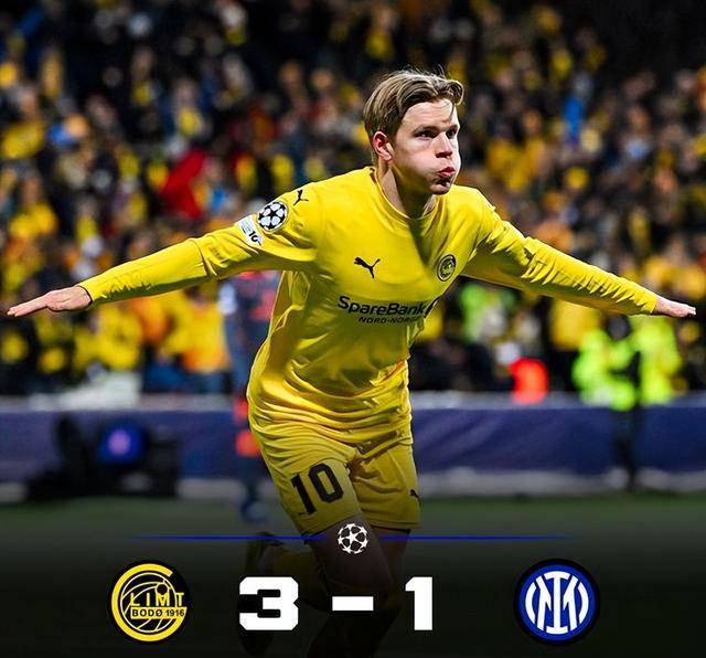 แชมเปียนส์ลีก 3-1! ทีมเล็กจากนอร์เวย์บุกถล่มยับ! ชนะติดต่อกันเหนือซิตี้, แอตเลติโก และอินเตอร์ – ทั้งหมดจากเมืองที่มีประชากรเพียง 40,000 คน_โบโด_เซเรีย อา