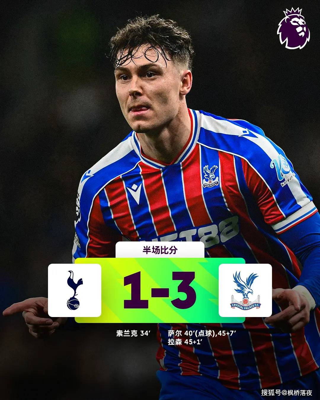 1-3 พัง! 5 แพ้ติดต่อกัน + 11 รอบไม่มีชัยชนะ ท็อตแนมจะตกชั้นจริงๆ ครั้งนี้?_ พรีเมียร์ลีก_ยักษ์_โดล