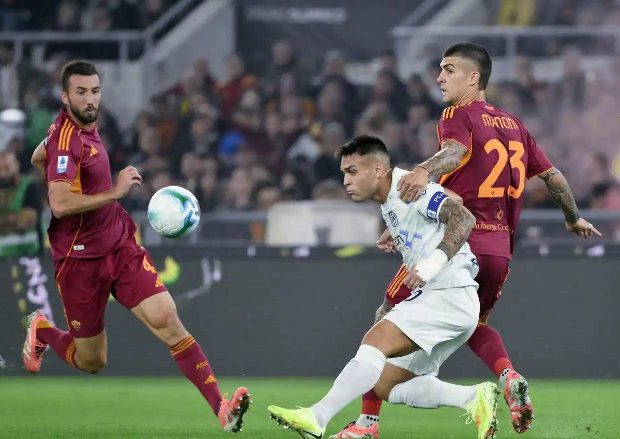 การต่อสู้แบบโฟกัสรอบที่ 31 ของกัลโช่: อินเตอร์ มิลาน กดดันให้สุดขีด เฉือนโรม และเพิ่ม victory_defense_offensive และการป้องกัน