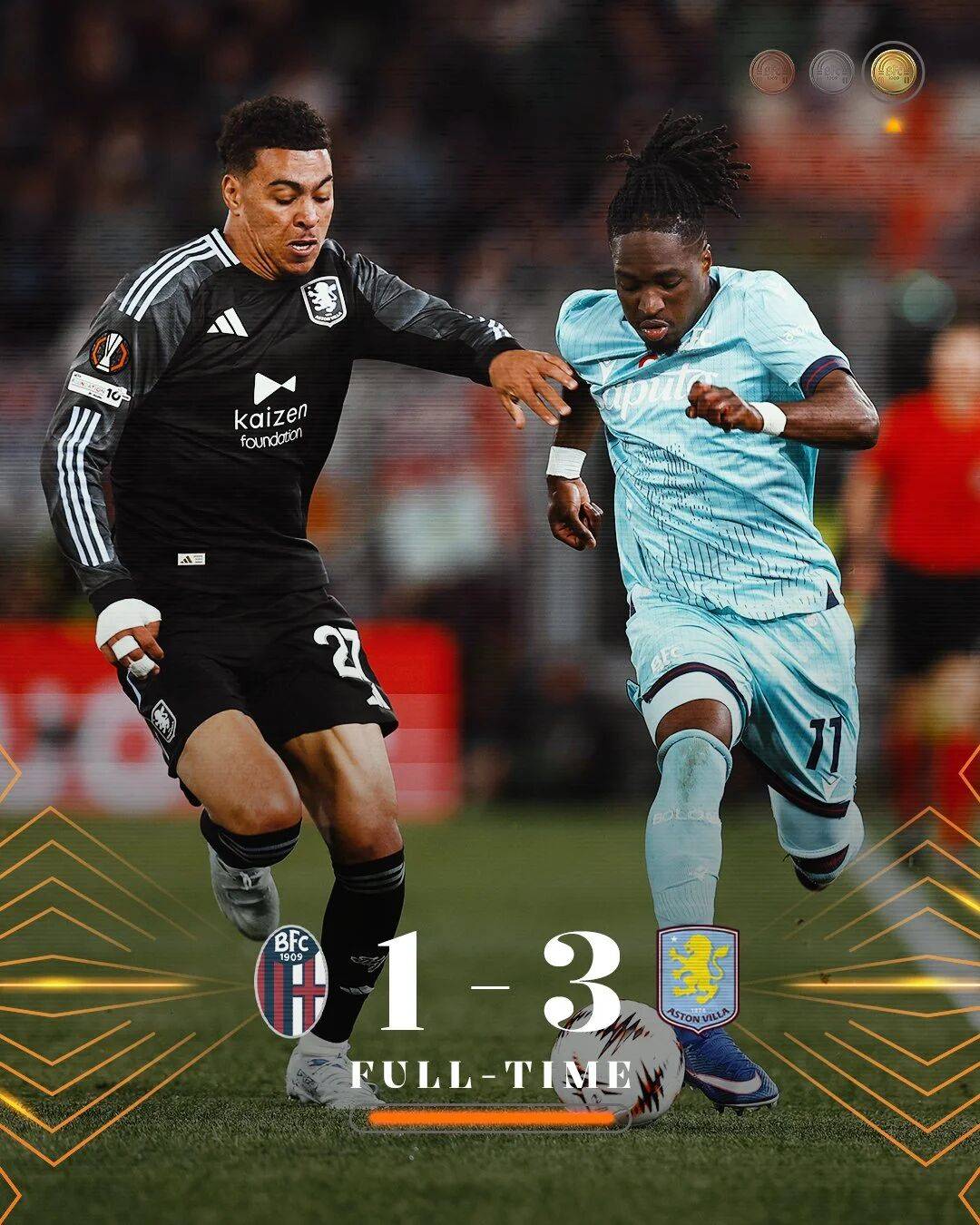 ยูโรป้าลีก 1/4 รอบชิงชนะเลิศ มองไปข้างหน้า: วิลล่านั่งเผชิญหน้ากับศัตรู โบโลญญา ทำลายเกมและดำเนินชีวิตต่อไป_serie A_serie A_Eindhoven